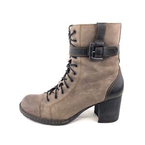 Born Cass Victorian Lace up Ankle Boots 8.5